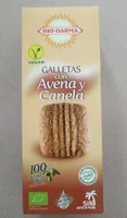 Galletas con avena y canela