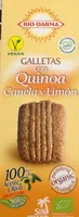 Galletas con quinoa, canela y limón
