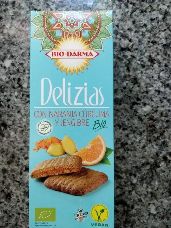 Delizias de naranja, cúcuma y jengibre