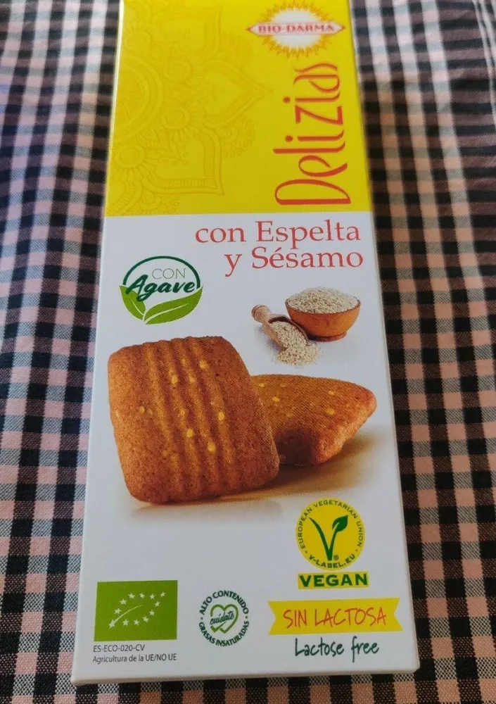 Delizias con espelta y sesamo