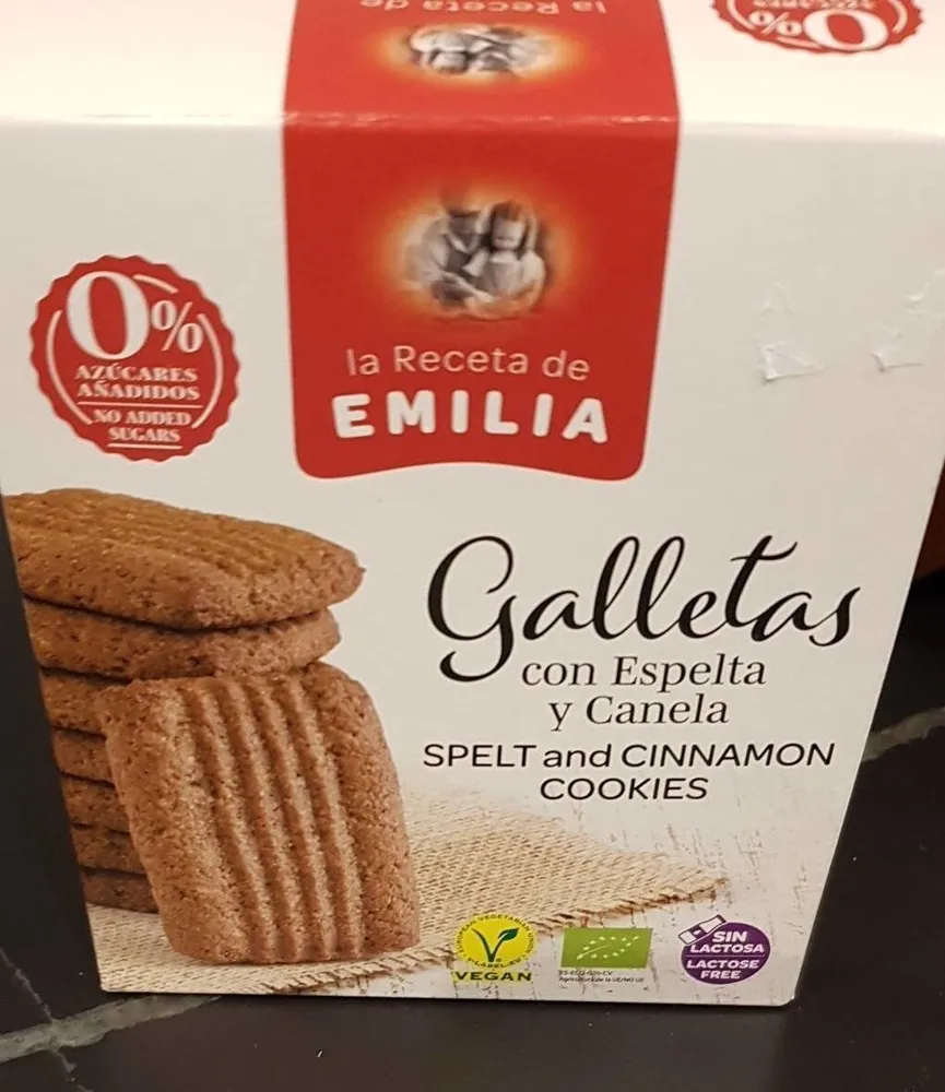 Galletas con espelta y Canela