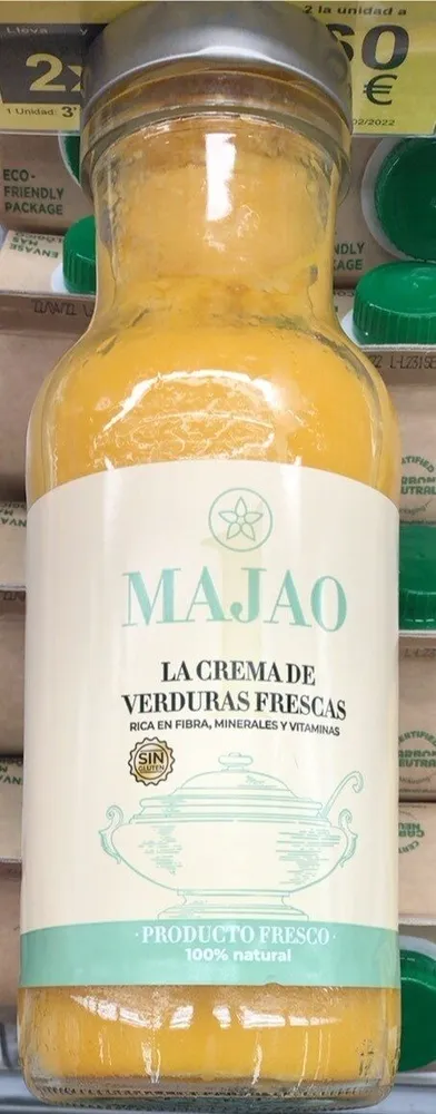 Crema de verduras frescas