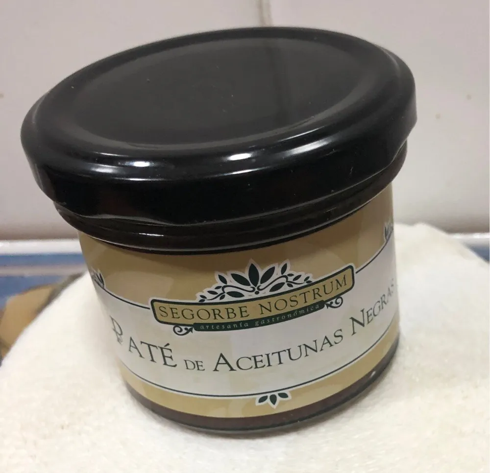 Pate de aceitunas negras