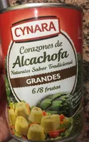 Corazones de alcachofa al natural medianos