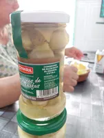 Corazones de alcachofa pequeños al natural