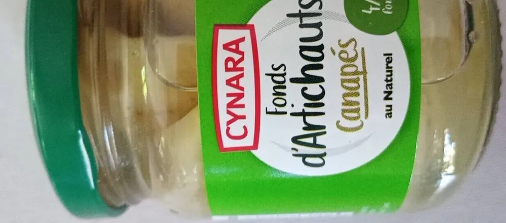 Fonds d'artichauts Canapés