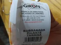 Sobrasada picante tarrina