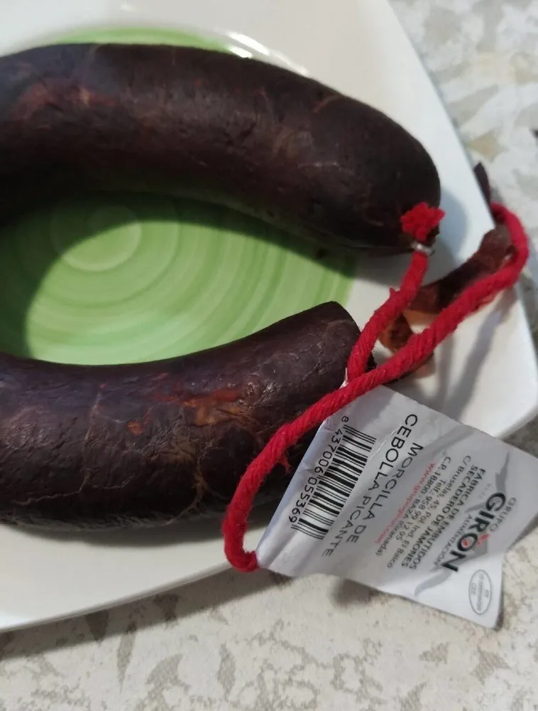 Morcilla de cebolla picante