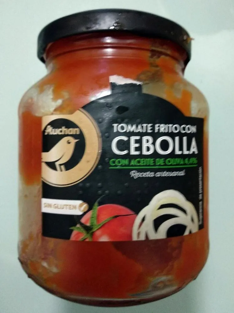 Tomate frito con cebolla