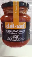 salsa boloñesa de pollo con tomate