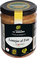 Lentejas de la armuña al foie