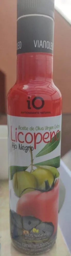 AOVE con licopeno y ajo negro
