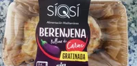 Berenjena rellena de carne