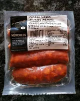 Chorizo curado ahumado (picante)