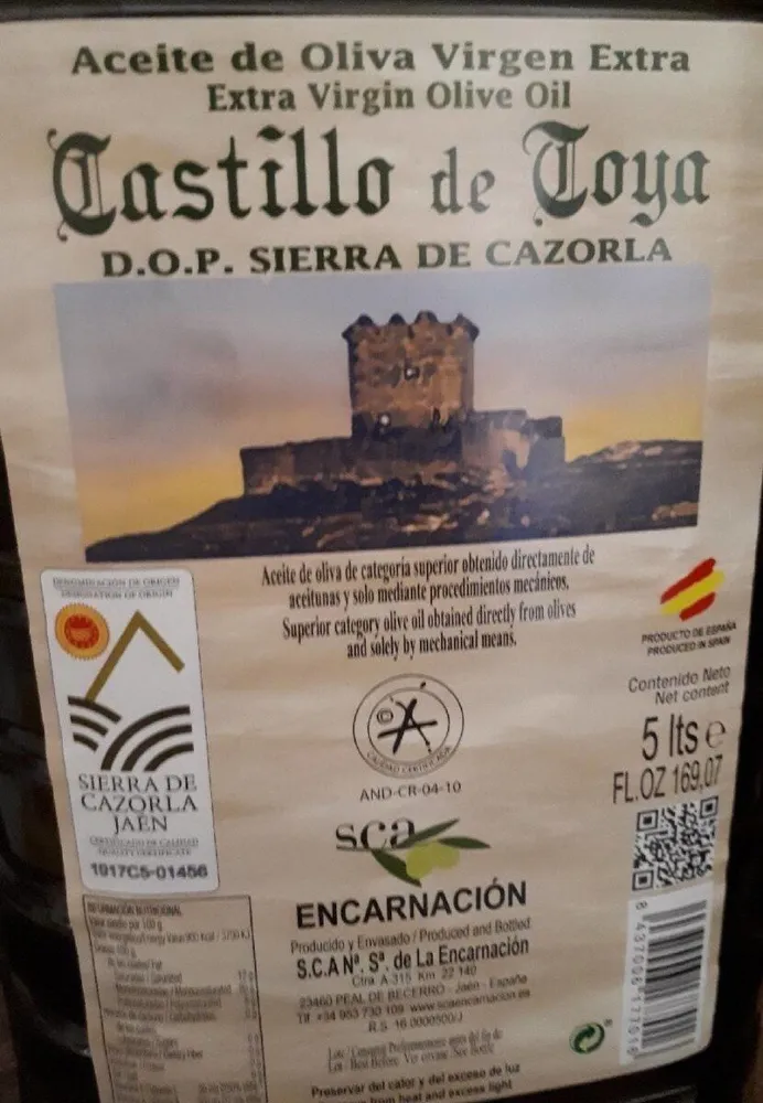 Aceite de oliva virgen extra