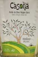 Aceite de oliva virgen extra ecológico
