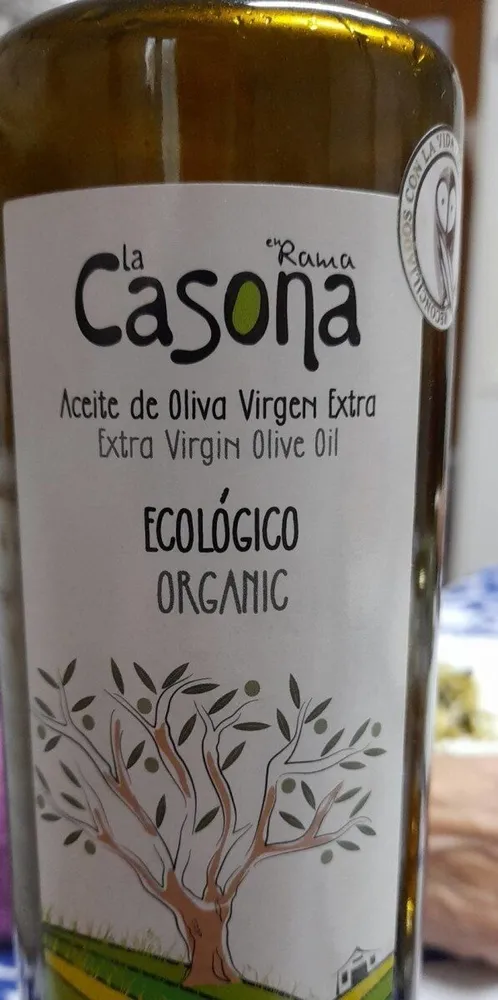 Aceite de oliva virgen extra ecológico