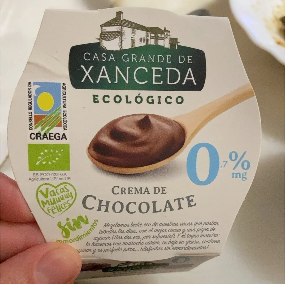 Crema de chocolate