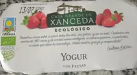 Yogur con fresas