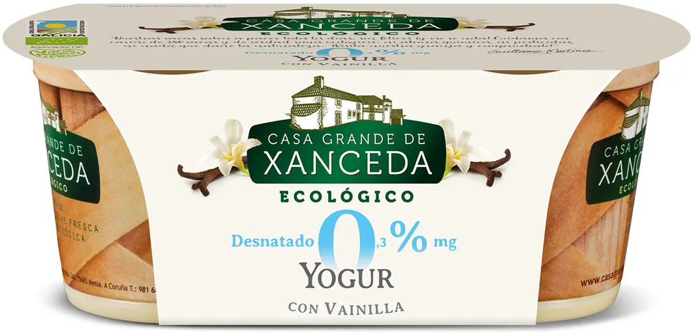 Yogur Vainilla 0%