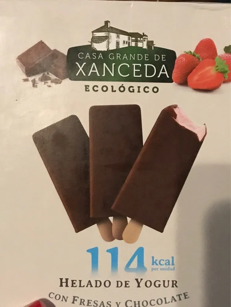 Helado de yogur