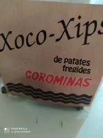 Choco xips de patates fregides