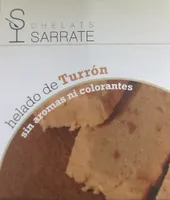 Helado de turrón