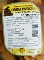 Galleta integral de frambuesa