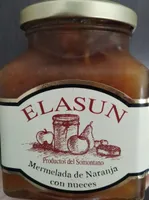 Mermelada de naranja con nueces