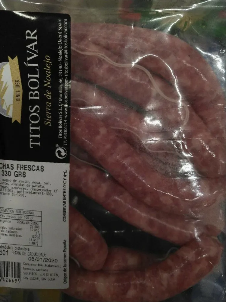 Salchichas frescas | 330 gramos