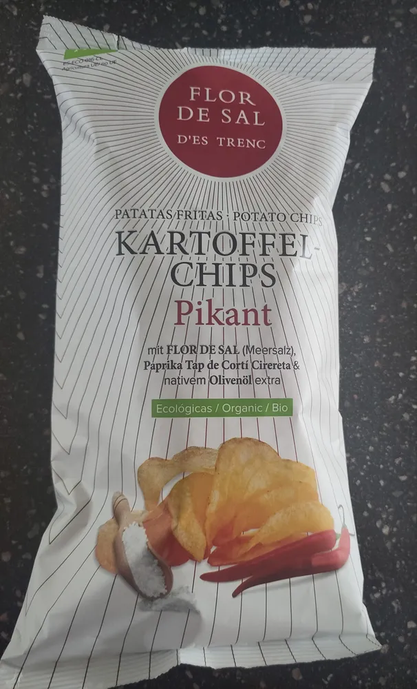 Kartooffel-Chips pikant