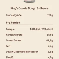 Cookie Dough Erdbeere Eis