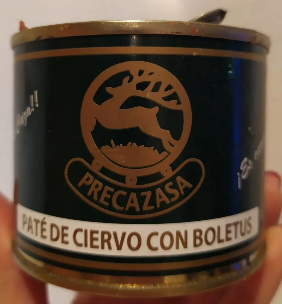 Paté de ciervo con boletus