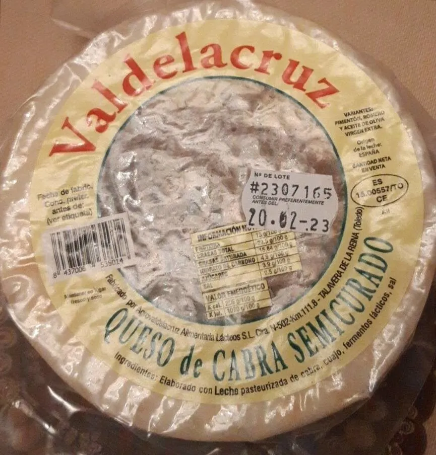 Queso de cabra semicurado