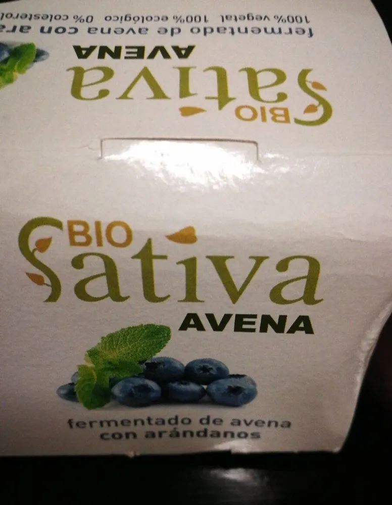 Fermentado de avena con arándanos
