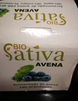 Fermentado de avena con arándanos