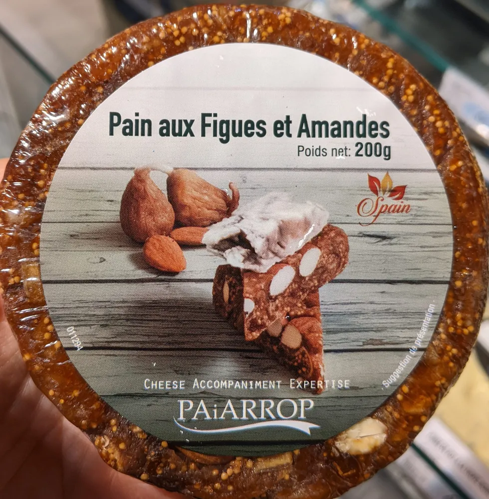 Pain aux figues et amandes