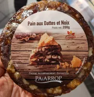 Pain aux dattes et noix
