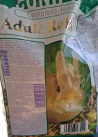 adultos rabbits  completen  food
