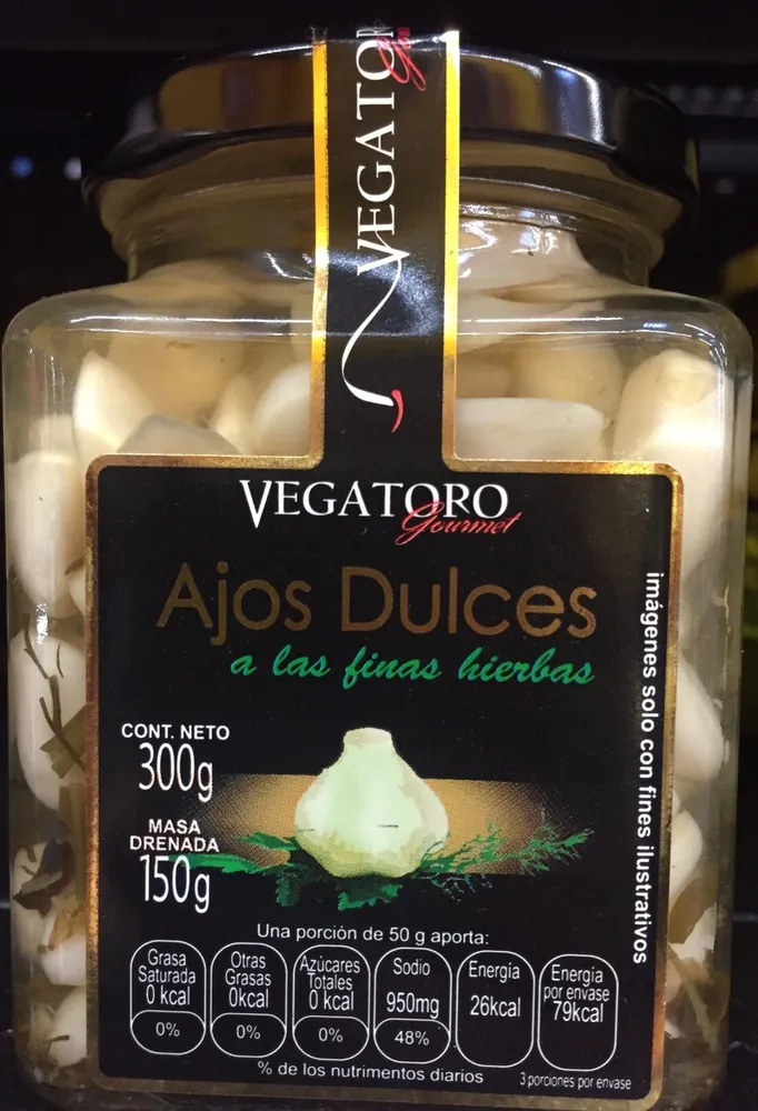 Ajos dulces Vegatoro Gourmet