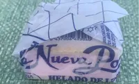 Helado de leche sabor fresa y nata