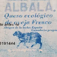 Queso ecológico de oveja fresco
