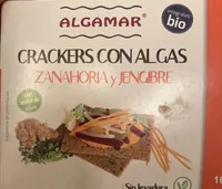 Crackers con algas