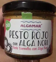 Pesto rojo con alga nori