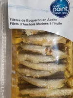 Filets d'anchois marinés à l'huile