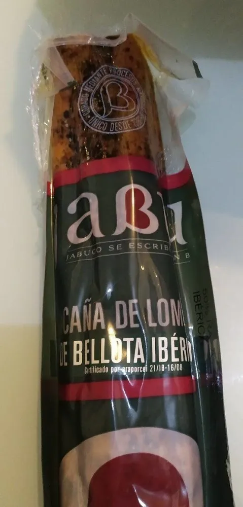 Caña de lomo ibérico de bellota