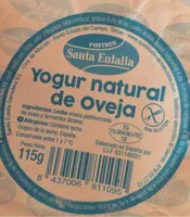 Yogur natural de oveja