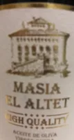 Aceite Masia El Altet