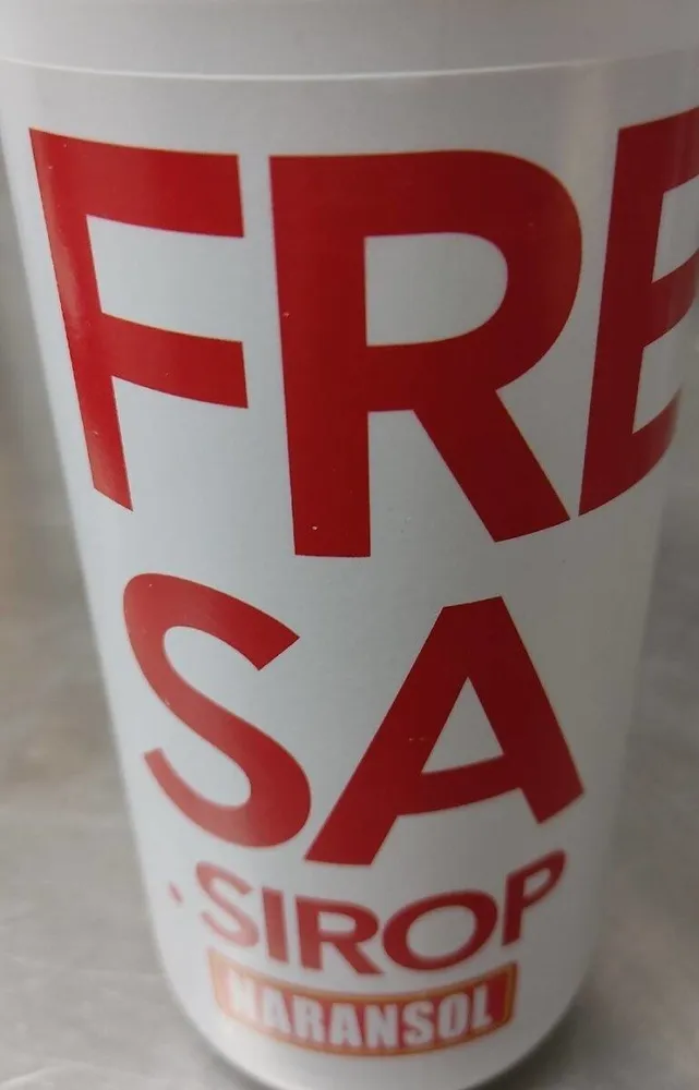 Sirope fresa