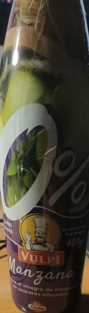 Crema al Vinagre de Manzana sin azúcares añadidos
